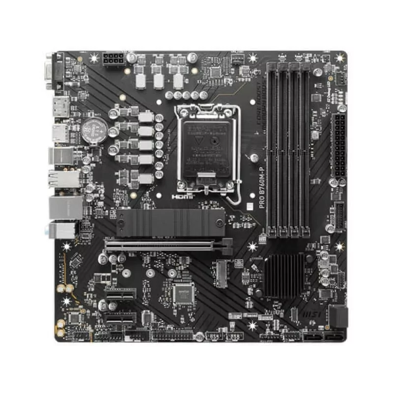 MSI Pro B760M-P DDR5 Motherboard MSI Pro B760M-P DDR5 Motherboard
